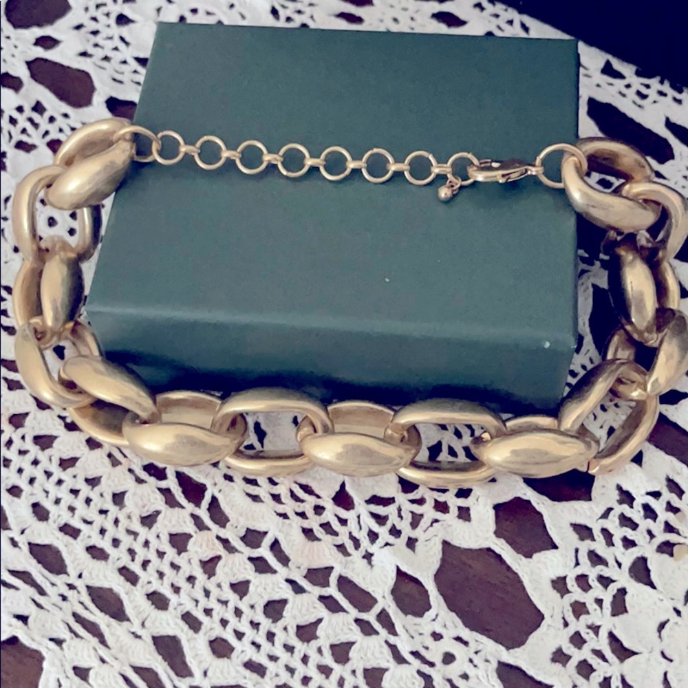 12th Tribe Chunky Gold Necklace